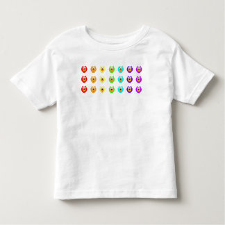 T-shirt Pour Les Tous Petits Chemise mignonne d'ours d'arc-en-ciel pour des