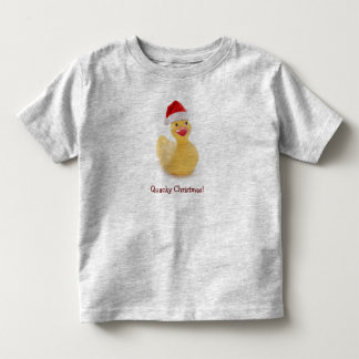 T-shirt Pour Les Tous Petits Chemise mignonne en caoutchouc de Père Noël