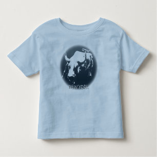 T-shirt Pour Les Tous Petits Chemise New York Toddler NYC Bull Souvenir Shirt