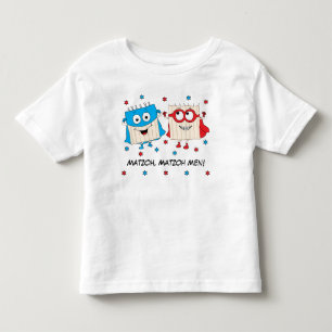 T-shirt Pour Les Tous Petits Chemise Pâque Toddler 2T-6T "Matzoh Men"