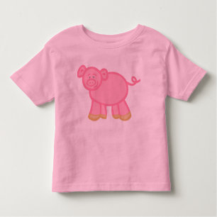T-shirt Pour Les Tous Petits Chemise porcine