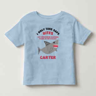 T-shirt Pour Les Tous Petits Chemise potentiellement mortelle de requin