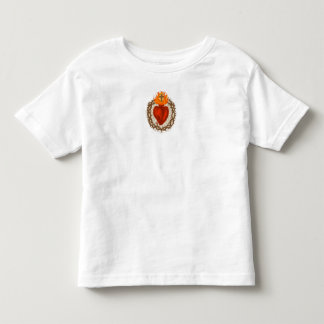 T-shirt Pour Les Tous Petits Chemise pour tout-petit du Sacré-Cœur de Jésus