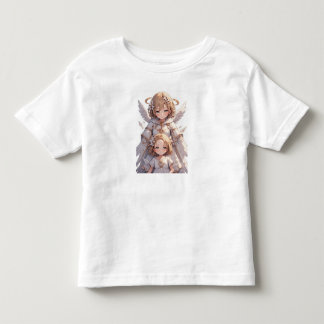 T-shirt Pour Les Tous Petits Chemise pour tout-petits de la fille ange gardien