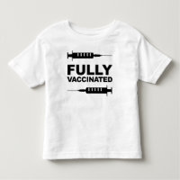 Chemise pour tout-petits entièrement vaccinés