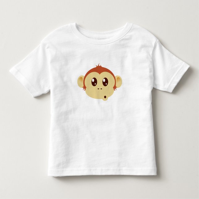 T-shirt Pour Les Tous Petits Chemise principale de singe (Devant)