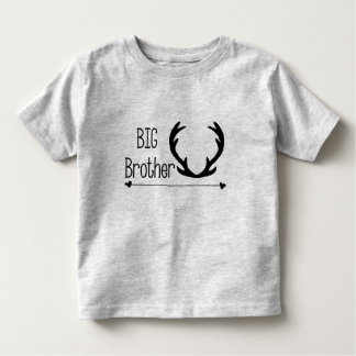 T-shirt Pour Les Tous Petits Chemise rustique de frère d'Antler