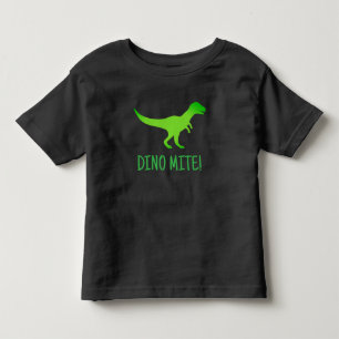 T-shirt Pour Les Tous Petits Chemise t-rex dinosaure Dino Mite pour tout-petits