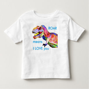 T-shirt Pour Les Tous Petits Chemise T-Rex pour bébé Dinosaur
