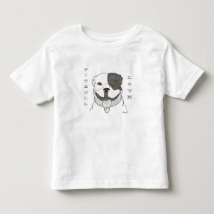 T-shirt Pour Les Tous Petits Chemises d'amour Pitbull