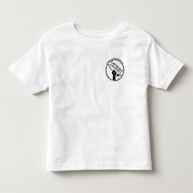 T-shirt Pour Les Tous Petits Chemises d'enfant en bas âge de Capoeira Irmandade (Devant)
