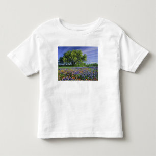 T-shirt Pour Les Tous Petits Chêne vivant et pinceau de Texas, et Texas