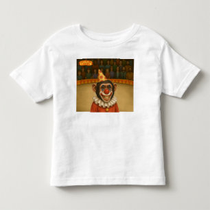 T-shirt Pour Les Tous Petits Chester le clown chimpanzé
