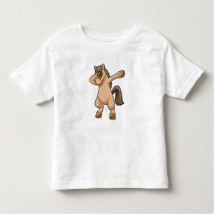 T-shirt Pour Les Tous Petits Cheval à Hip hop Dance Dab