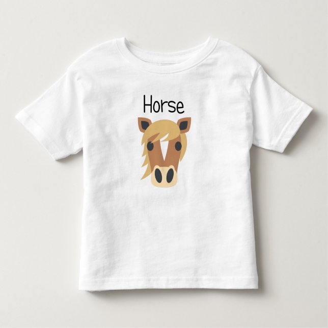 T-shirt Pour Les Tous Petits Cheval Giddy Up (Devant)