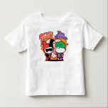 T-shirt Pour Les Tous Petits Chibi Harley Quinn & Chibi Joker Coeurs<br><div class="desc">Découvrez Chibi Joker présentant Chibi Harley Quinn avec une carte de jeu de coeur,  avec leurs noms écrits au-dessus d'un coeur de pois géant dans l'arrière - plan.</div>
