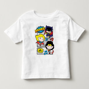 T-shirt Pour Les Tous Petits Chibi Héros Danse