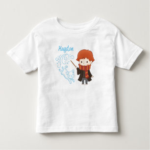 T-shirt Pour Les Tous Petits Chibi Ron Weasley Patronus