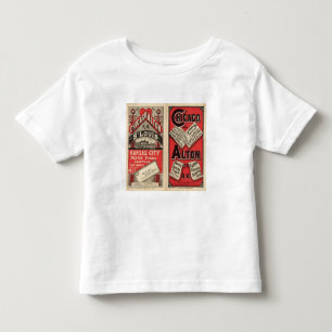 T-shirt Pour Les Tous Petits Chicago et chemin de fer d'Alton