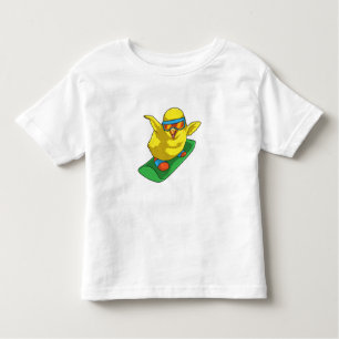 T-shirt Pour Les Tous Petits Chick Snowboard Snowboard