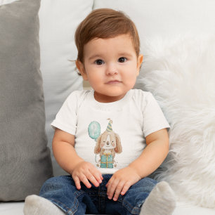 T-shirt Pour Les Tous Petits Chien chiot Chemise de fête d'anniversaire pour ga