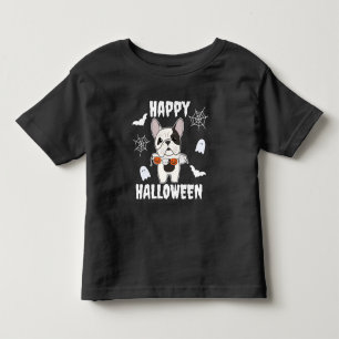 T-shirt Pour Les Tous Petits Chien de taule français, joyeux costume de chien d