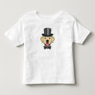 T-shirt Pour Les Tous Petits Chien en marié avec noeud papillon