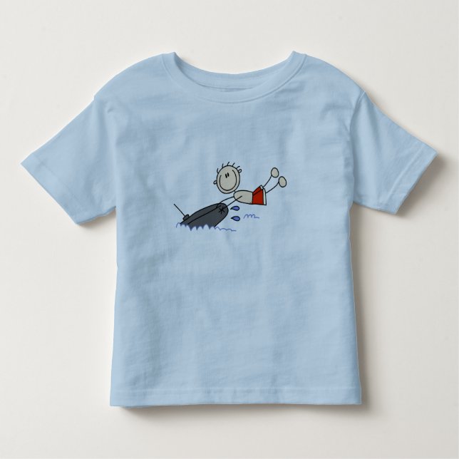 T-shirt Pour Les Tous Petits Chiffre de bâton de tuyauterie (Devant)