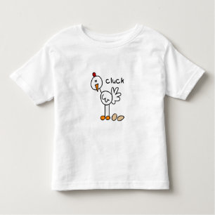 T-shirt Pour Les Tous Petits Chiffre poulet de bâton