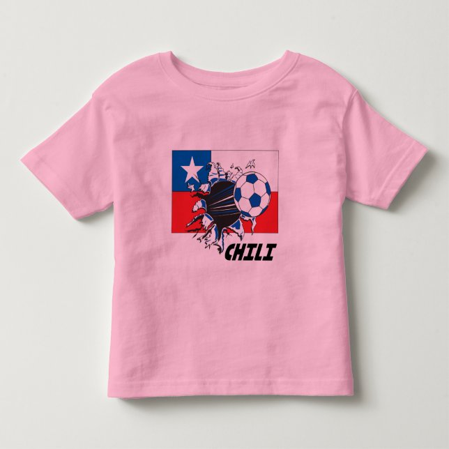 T-shirt Pour Les Tous Petits Chilli Soccer (Devant)