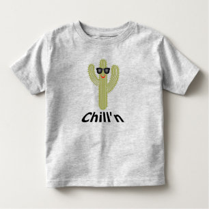 T-shirt Pour Les Tous Petits Chill'n Cactus Design - Toddler Fine Jersey T-Shir