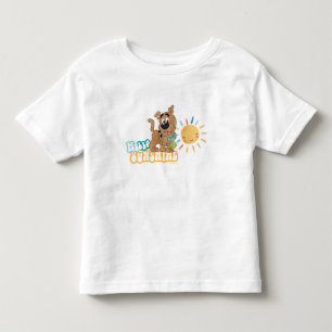 T-shirt Pour Les Tous Petits Chiot Scooby-Doo "Bonjour soleil"