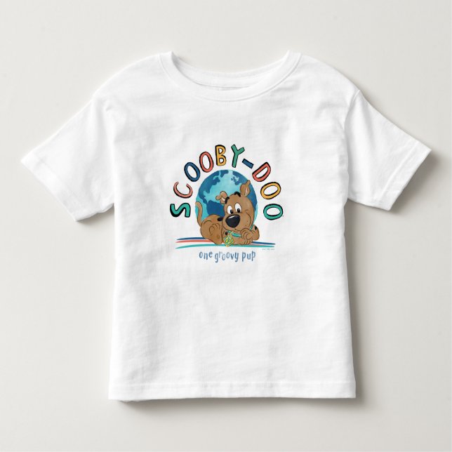 T-shirt Pour Les Tous Petits Chiot Scooby-Doo "One Super Pup" (Devant)