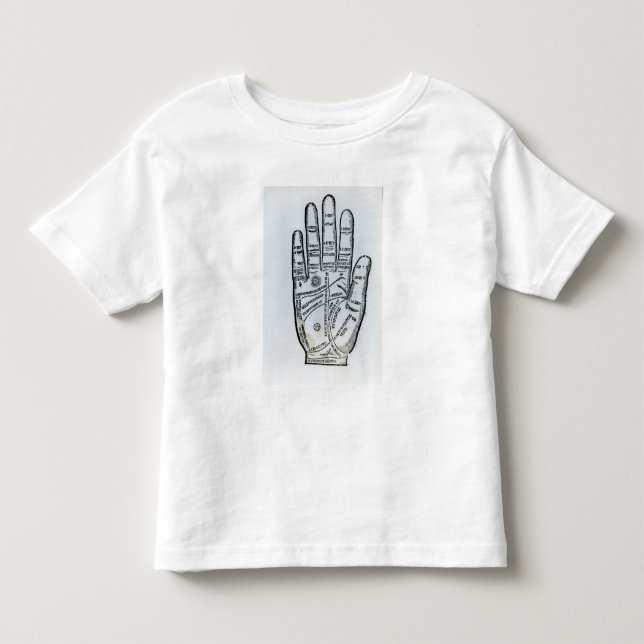 T-shirt Pour Les Tous Petits Chiromancie (Devant)
