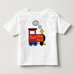 T-shirt Pour Les Tous Petits Choo Choo I'm Two