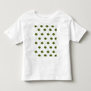 T-shirt Pour Les Tous Petits Christmas Holly Motif