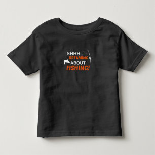 T-shirt Pour Les Tous Petits Chut...rêver de pêche !, Pêcher bébé