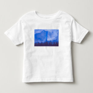 T-shirt Pour Les Tous Petits Cimetière de glace de Pleneau, Antarctique : Bleu