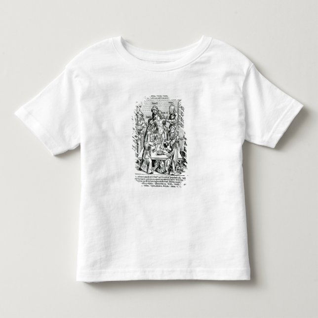 T-shirt Pour Les Tous Petits Circoncision, de 'Liber Chronicarum (Devant)