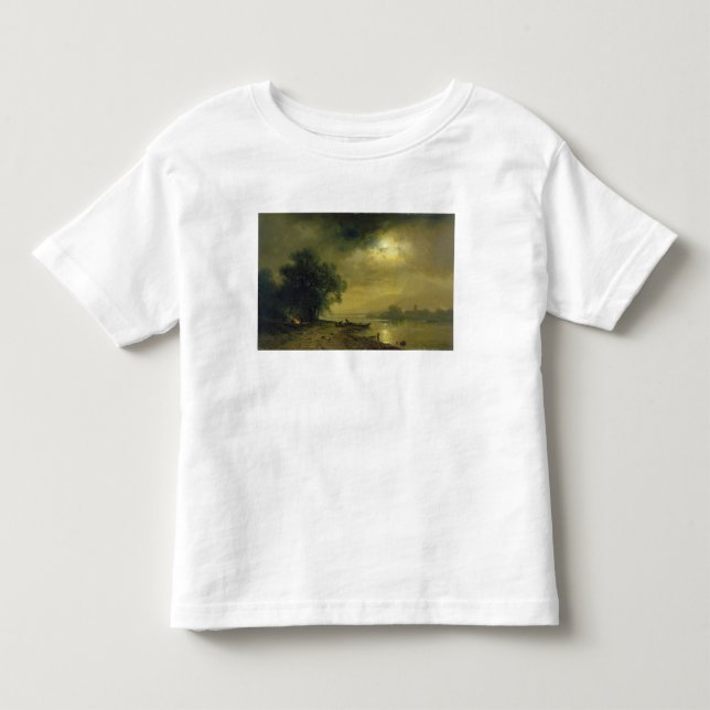 T-shirt Pour Les Tous Petits Clair de lune (Devant)