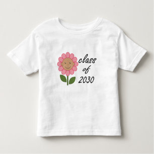 T-shirt Pour Les Tous Petits Classe de la marguerite 2030 rose
