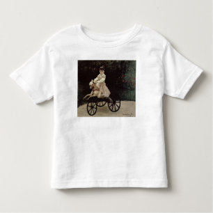 T-shirt Pour Les Tous Petits Claude Monet Jean Monet sur son cheval de