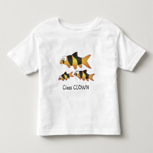 T-shirt Pour Les Tous Petits Clown de classe - poisson frais (famille de loche