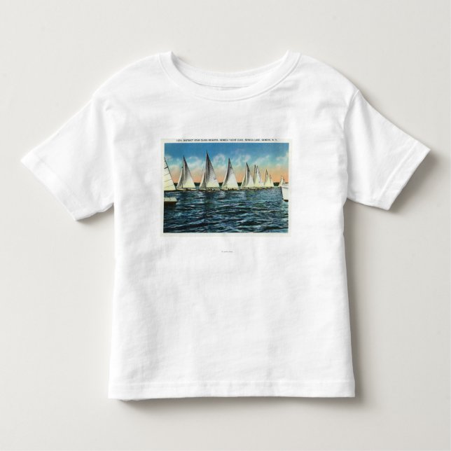 T-shirt Pour Les Tous Petits Club de yacht de Sénèque (Devant)