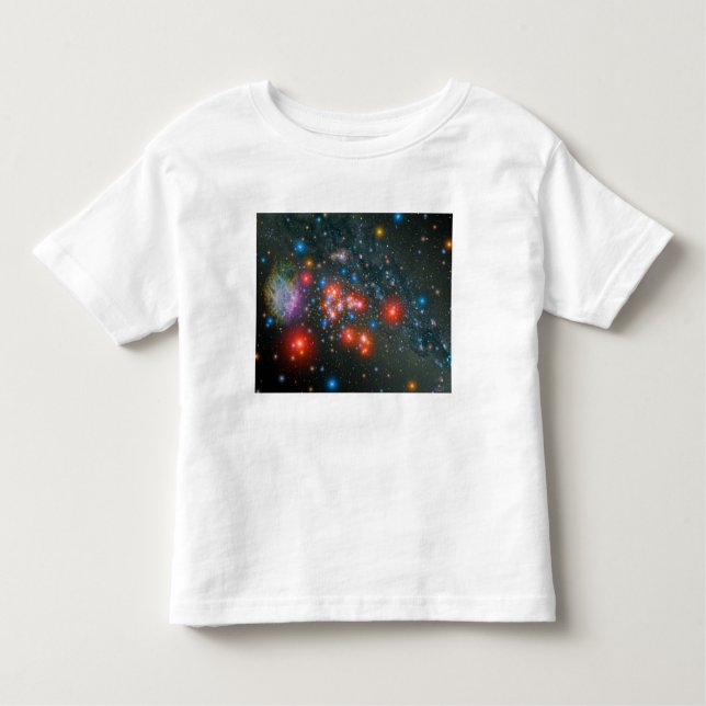 T-shirt Pour Les Tous Petits Cluster Red Super Giant (Devant)