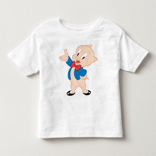 T-shirt Pour Les Tous Petits Cochon de porc | Pose classique (Devant)