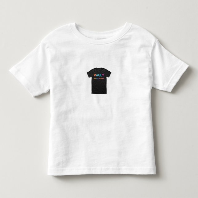 T-shirt Pour Les Tous Petits Coffre-fort (Devant)