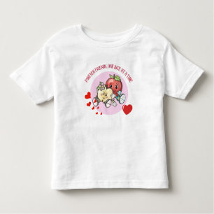T-shirt Pour Les Tous Petits Coincé sur vous (Adorable Apple Buddies)