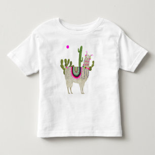 T-shirt Pour Les Tous Petits Collection   Lllamas mignon de Llamarama