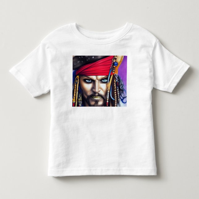 T-shirt Pour Les Tous Petits Collection Pirate (Devant)